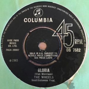 The Wheels - Gloria DB 7682