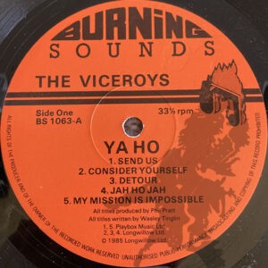 The Viceroys - Ya Ho Burning Sounds BS 1063