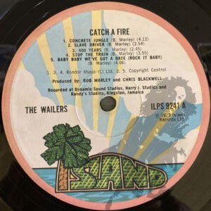 The Wailers - Catch a Fire - ILPS 9241